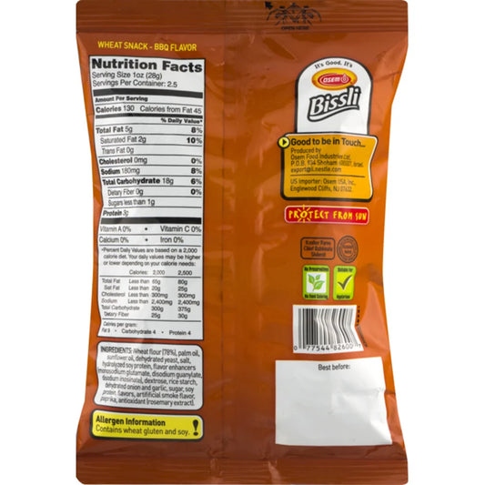 Osem Bissli BBQ Flavor 2.5oz